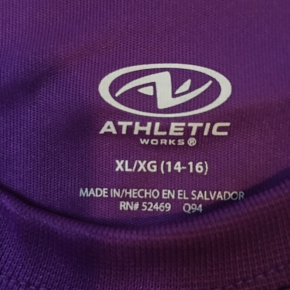 PURPLE ATHLETIC GRAPHIC T-SHIRT - Picture 6 of 9
